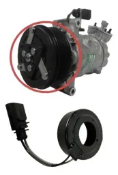 Kit Embreagem Compressor Sanden Saveiro 2017 Diante